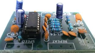 Diycart Echo MIC Circuit Microphone Preamp Kit for audio amplifiers PT2399 Based Electronic Components Electronic Hobby Kit