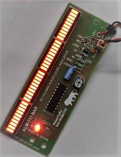 SAI ROBOTIC LM 3914 / LM 3915 / LM 3916 – 40 Bar RED L.E.D. Sound Level Indicator Module Display Lights Electronic Hobby Kit