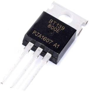 INVENTO 2pcs BT139-800E,127 - Triac, 800 V,16 A,TO-220AB,25 mA, 1.5V,5 W Switching Speed Automotive Electronic Hobby Kit