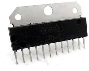 iBAT SOLUTIONS CD6283CS Dual channel Audio Amlpifier IC SEMICO (Pack of 3) Electronic Components Electronic Hobby Kit