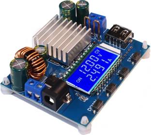 amiciSmart Buck Boost Converter Display Display Lights Electronic Hobby Kit