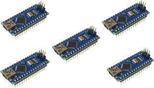 MAG BEE Nano Board Compatible with Arduino with soldered pin Pack Of 5 Electronic Components Electronic Hobby Kit