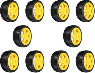 Flyrobo (10 pc) Pro3D Smart Robot Car Wheels For Programming Board BO Gear Motor Ch - Electronic Components Electronic Hobby Kit