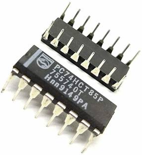 INVENTO 2Pcs 7485 IC Comparator, 74HCT85, Magnitude, 4 Channels, 4bit, SOIC, 16 Pins Automotive Electronic Hobby Kit