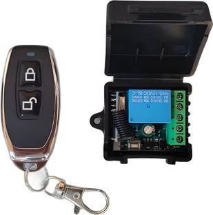 Robo Ocean RF Remote Control Switch DC 12V 10A 1 Channel Relay Receiver 433Mhz Module Electronic Components Electronic Hobby Kit