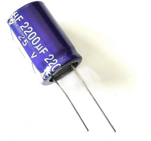 Steko (15-Pieces) 2200uF 25v Electrolytic Capacitors | Electronic Component Light Electronic Hobby Kit