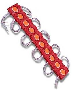 StrawHat (Pack Of 20 Pieces, RED) 24 Volt 2.4 Watt DC Coin LED Module Light Lamp Light Electronic Hobby Kit