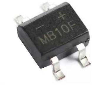 Steko (Pack of 100 Pieces) MB10F Bridge Rectifier 1000 Volt 0.8A 4 PIN SMD Mini Dip Light Electronic Hobby Kit