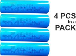 eronic Lithium battery _2000 mah3.5v Rechargeable Pack of 4 Battery (Pack of 4) Display Lights Electronic Hobby Kit