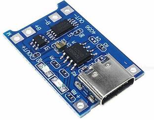 SYMFONIA Type C 5V 1A 18650 Lithium Battery Charger Module Protection Dual Functions Electronic Components Electronic Hobby Kit