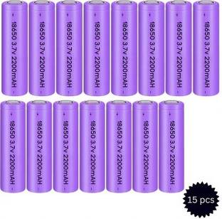 SG Flash 15 PCS 18650 Li-ion Rechargeable 2200mAh Lithium 42 GRAMS Alternative Energy Electronic Hobby Kit