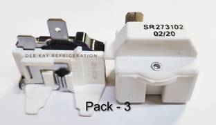 vinad Relay and Overload set for Single Door Fridge (Match & Buy) Electronic Components Electronic Hobby Kit