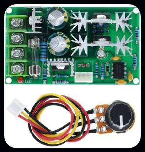 HouseOfCommon 10-60V 20A PWM DC Motor Speed Controller-EHK1353 Micro Controller Board Electronic Hobby Kit