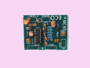Diycart Echo MIC Nano Circuit Microphone Pre Preamp Kit with presets for audio amplifiers(PT2399 Based) Electronic Components Electronic Hobby Kit