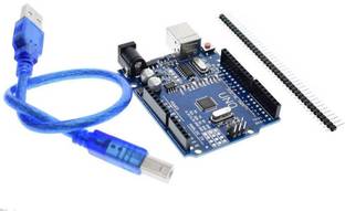BE Components UNO R3 SMD Board compatible with Arduino | Development Board with USB cable Electronic Components Electronic Hobby Kit