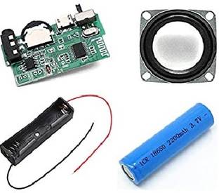 ERHIndia Bluetooth FM USB AUX Card MP3 Stereo Audio Player for DIY Kit Electronic Components Electronic Hobby Kit
