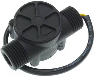 3REE SG 1-30L/min 1.75MPa 1/2" Hall Effect Flowmeter Control Water Flow Sensor Electronic Components Electronic Hobby Kit