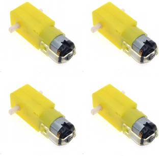 Flyrobo (4 Pcs) Pro3D 60RPM DC 3-12V Dual Shaft BO Gear Motor For Smart Car Electronic Components Electronic Hobby Kit