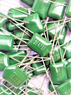 EPRAKRATI 473J 0.047uf 47nf 100v Polyester Capacitor - Pack of 10 Electronic Components Electronic Hobby Kit