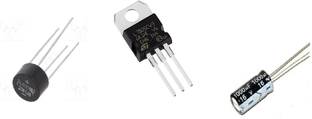 Technical hut 7805 IC with Bridge Rectifier and capacitor For Power supply Educational Electronic Hobby Kit