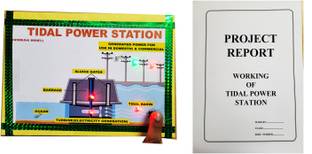 ONTEX ELECTRONICS Tidal Power Station Physics Working Model Educational Science Project Educational Electronic Hobby Kit