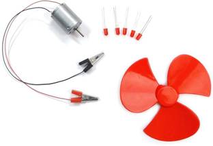 ERHIndia Wind Mill with Generator Project kit Windmill Working Power Supply Electronic Hobby Kit