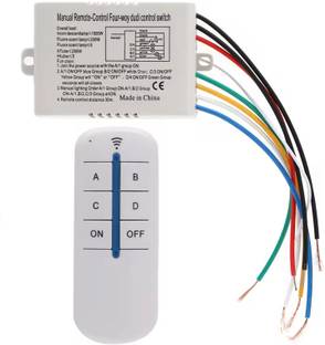 SG Flash 4 Channel Wireless ON/OFF Lamp Remote Control Switch Receiver Transmitter Electronic Components Electronic Hobby Kit