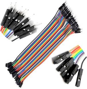 shatam Jumper wires male to female Electronic Components Electronic Hobby Kit