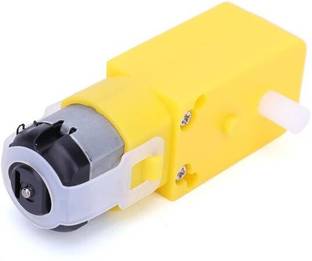 Esptronics 1 Pc DC BO Gear Motor Dual Shaft 100 RPM for Robotics Kit Electronic Components Electronic Hobby Kit