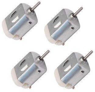 MELODY's 4 Pcs Small Electric DC Motor 6V, High-Speed, for Electronic Project Motor Control Electronic Hobby Kit