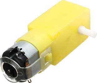 MAG BEE BO Motor-Geared DC Motor-L Shaped-For Car Robot Motor Pack Of - 1 Motor Control Electronic Hobby Kit