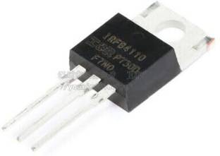 iBAT SOLUTIONS 1PCS IRFB 4110 (IRFB4110) Transistor N-MOSFET 100V 180A 370W TO220AB Electronic Components Electronic Hobby Kit