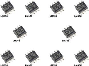 Flyrobo (10 Pcs) Pro3D LM358 SMD IC - Low Power Dual Op-Amp IC Electronic Components Electronic Hobby Kit