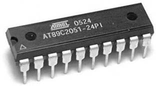 INVENTO 1pcs AT89C2051-24PU AT89C2051 MICROCONTROLLER IC ATMEL DIP-20 Automotive Electronic Hobby Kit