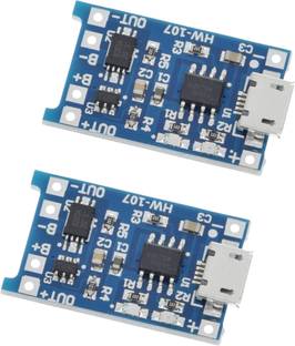 Universal Hub 2PCS TP4056 Micro Usb Lithium Ion Battery CHARGING MODULE Electronic Components Electronic Hobby Kit
