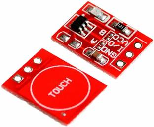 Diycart TTP223 Touch Key Switch Module Touching Button Capacitive Switches Self-Locking/No-Locking Jog For Arduino Electronic Components Electronic Hobby Kit