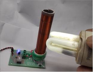 साई रोबोटिक TSL 002 - TESLA COIL READY PROJECT ON PCB FOR SCHOOL PRESENTATION & EXPERIMENT शिक्षात्मक इलेक्ट्रॉनिक हॉबी किट