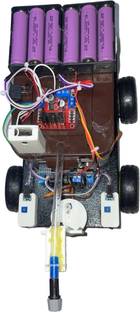 Mechanic37 Fire Fighter Robot with WiFi and Camera Control Science and Engineering Project Educational Electronic Hobby Kit