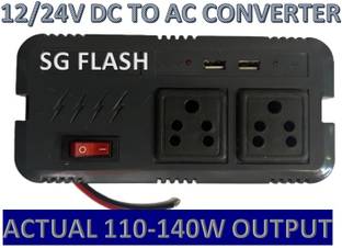 SG Flash 12-24 VOLT DC COMMON DC TO AC CONVERTER 100 WATT 2.0 USB Electronic Components Electronic Hobby Kit