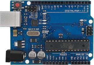 HouseOfCommon PREMIUM Arduino UNO R3 Official Board Micro Controller Board Electronic Hobby Kit