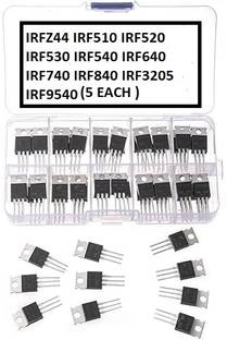 Tayal 10 Values IRF Series MOSFET transistors Assortment Kit Electronic Components Electronic Hobby Kit