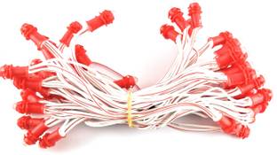 SAMAES 1 pics 12 Volt DC 5 Meter Long RED Color Led Chain Light Electronic Hobby Kit