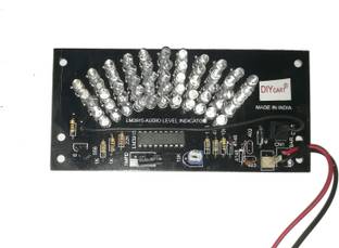Diycart LM3915 LED VU Meter Audio Level Indicator DC 12V BAR & DOT Volume Meter Electronic Components Electronic Hobby Kit