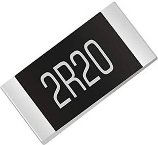 Tayal 2R2 Ohm 1% 0.25W SMD-1206 Package Resistor - 100 No's Fixed Resistor Electronic Components Electronic Hobby Kit