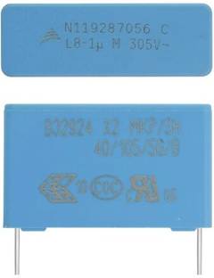 iBAT SOLUTIONS 1uF 305V AC MKP X2 Metallized Polypropylene Film Capacitor Electronic Components Electronic Hobby Kit