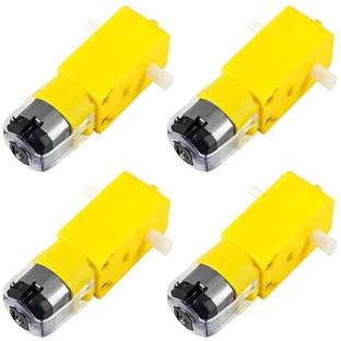 YOGI-TECH Bo Motor Dual Shaft Smart Car Robot Gear for Arduino (4 Piece) Electronic Components Electronic Hobby Kit