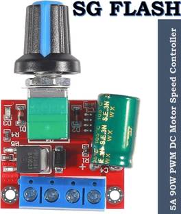 SG Flash Mini DC Motor PWM Speed Controller, DC 5V-35V Switch Module Electronic Components Electronic Hobby Kit