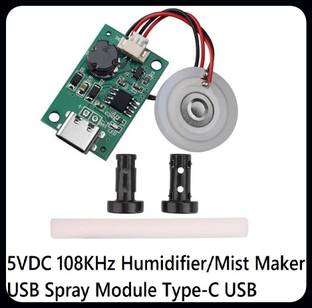 HouseOfCommon 5VDC 108KHz Humidifier/Mist Maker USB Spray Module-EHK2122 Power Supply Electronic Hobby...