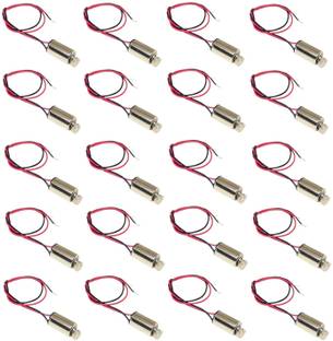 INVENTO 20Pcs 3.7V - 4.2V 610 6mm 6x10 DC motor Coreless mini micro DC Motor 8500 rpm Automotive Electronic Hobby Kit