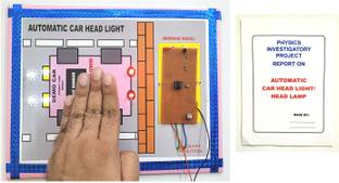 ONTEX ELECTRONICS Automatic Car Headlight and Headlamp Physics Investigatory Project Educational Electronic Hobby Kit